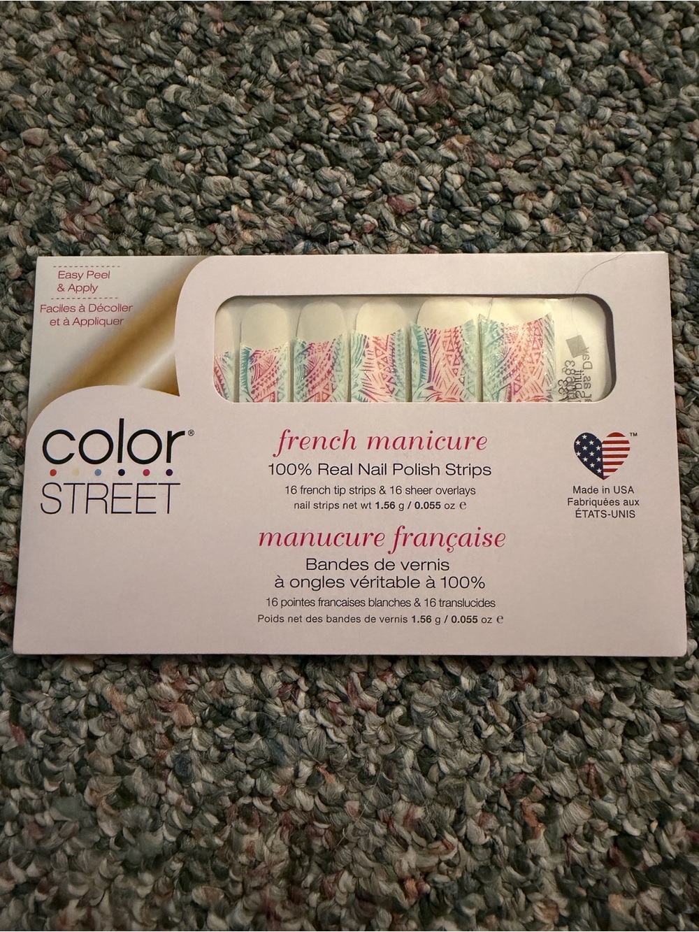 Color Street French Manicure “Aloha Spirit” Nail Polish Strips